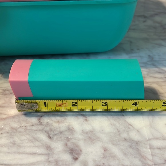 Vintage Caboodles set of 3 make-up case, travel case and RARE! lip gloss holder - Picture 14 of 17